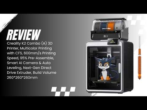 Creality K2 Combo 3D Printer Review | Multicolor Printing with CFS