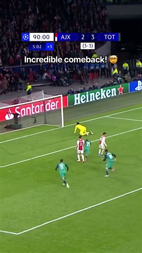 Tottenham’s comeback vs Ajax!