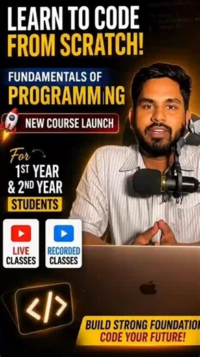 🚀 New Batch | Fundamentals of Programming with C | Your Coding Journey Starts Here! 💻