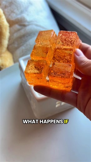 Testing Different Jelly Cubes in a Warmer