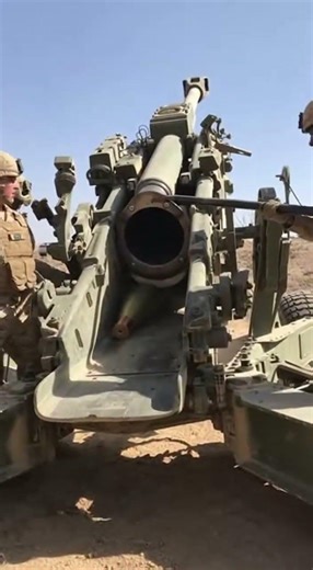 US Army/Marines M777A2 Howitzer Live Fire Exercise#military #army #viral