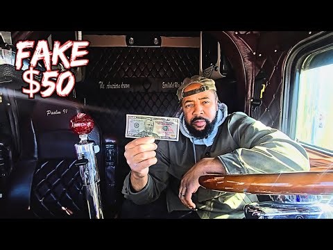Got A Fake $50 At A Truck Stop | This Could’ve Went Left Fast | 360° Trucking