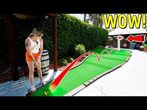 We Got a Hole In One at One of the BEST Mini Golf Courses in Town!
