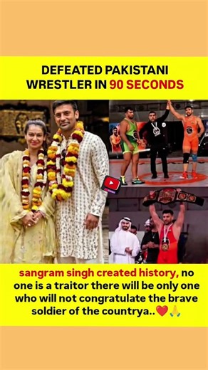 BIG WIN: Sangram Singh's 90-Second MMA Victory Shocks the World Indian wrestler