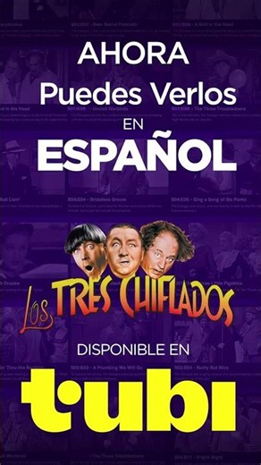 Watch The Three Stooges in Español on Tubi!