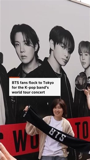 💜🎫 BTS world tour draws ARMY to Tokyo