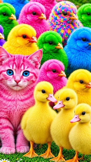 Tangkap Ayam Lucu, ayam warna warni, ayam rainbow, kelinci lucu, bebek lucu, ikan koi, Hewan Lucu