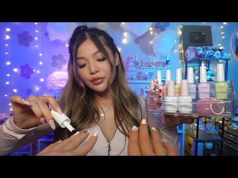 ASMR Nail Salon Roleplay 💅🏼 (Personal Attention, Close Up, Tingly Sounds)