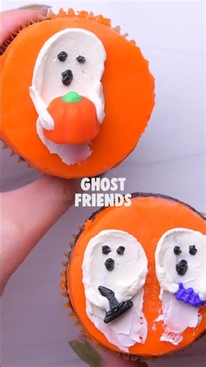 These cupcakes are ghoul friend goals 👻🧁