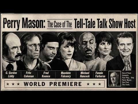 Perry Mason: The Telltale Talk Show Host (1993) | Full Movie | Perry Mason Mystery