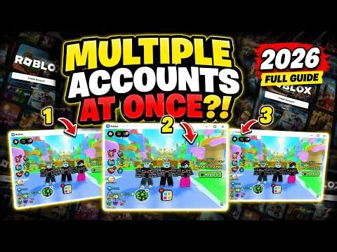 How To Run Multiple Roblox Accounts at Once! *2026 Multi Client Guide*