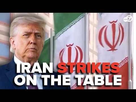 US forces ready for major Iran strikes if Trump gives the order