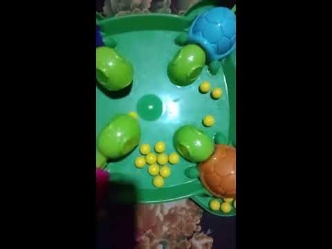 #18 Hungry turtle marble eating challenge 18