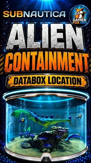 🛸 Alien Databox Found! 😱 #Shorts #Subnautica #AlienContainment #Databox #Gaming #gameplay