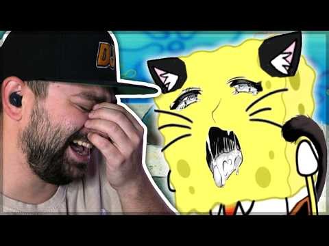 FREAKINI BOTTOM?! 😭💀- [YTP] Squishward Gets Outta Town REACTION!