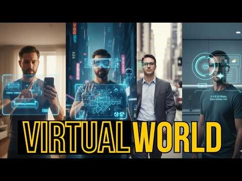 Virtual World | Virtual Reality vs Augmented Reality | #VirtualReality #AugmentedReality #MITechnolo