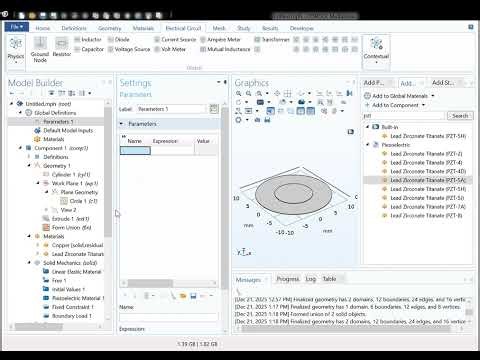 MEMS Part-3 ( Electrical Circuits) COMSOL Multiphysics