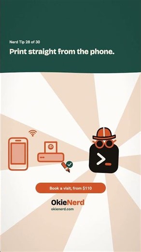 Print straight from the phone (Nerd Tip 28)