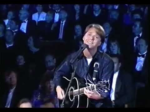 Bryan White performing “So Much For Pretending” on the 30th annual CMA awards - 1996￼