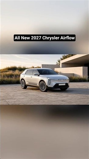 All New 2027 Chrysler Airflow - First Look #shorts