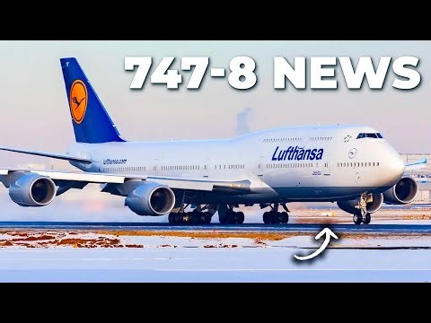 Big Lufthansa 747-8 News