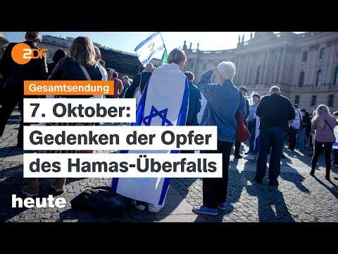 heute 19 Uhr vom 07.10.2026: Koalitionsausschuss, 3 Jahre Hamas-Überfall, Ex-BND-Chef in Haft