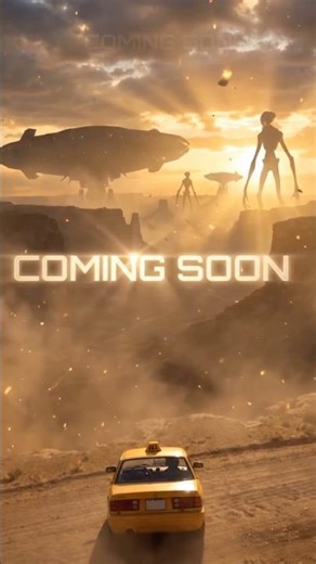 End of the World Alien Chase | Cinematic Family Taxi Escape #sciencefiction #futuretech