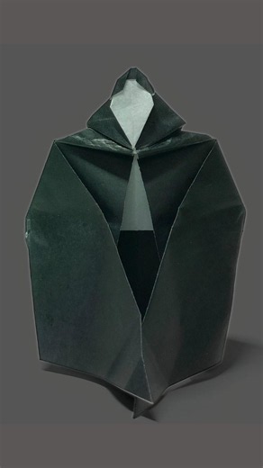 折り紙 ドラキュラ ヴァンパイア ハロウィン 折り方 Halloween Origami Vampire Dracula