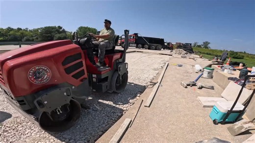 Employee changes and a massive concrete pour