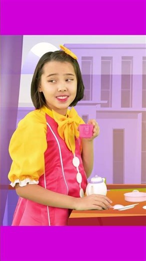 When Sister’s Away | Sibling Song for Kids | Nursery Rhyme about Missing My Big Sister | #shorts |№1