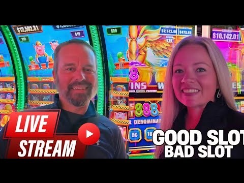 LIVESTREAM: Good Slot Bad Slot is live with slot play at Kickapoo Lucky Eagle Casino! #slots