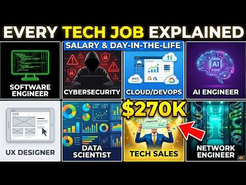 Every Tech Job Explained in Detail