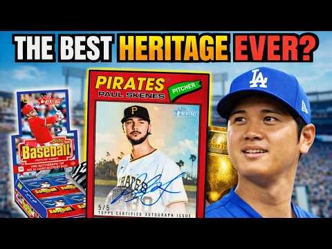 HOBBY BOX OF THE YEAR? 2026 Topps Heritage Baseball Hobby Box Review!