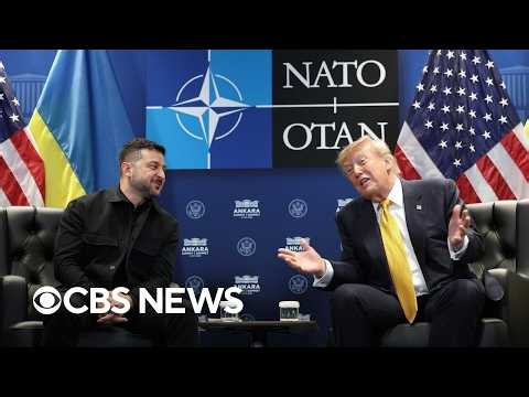 Inside Trump's recent dealings with Iran, NATO, Ukraine