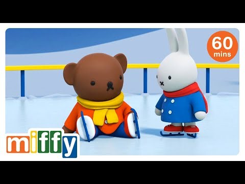 Miffy goes ice skating! | Miffy | Cartoons for kids