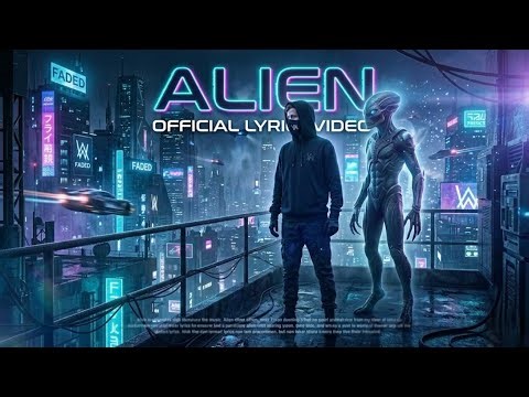 Alien ( official music ) Alan Alan | Emotional EDM Song | #song #music #trending #alanwalkerstyle