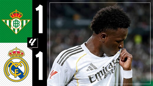 HIGHLIGHTS | Betis 1-1 Real Madrid | LaLiga
