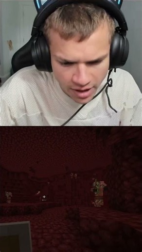 Jynxzi ends up in a Nether lava lake… death #2 on day 3 of hardcore Minecraft 💀🔥 #shorts