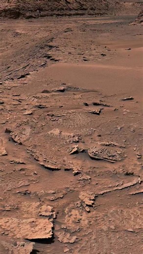This strange-looking shape on Mars may look mysterious, but it is a natural rock formation. Scientists say it was shaped over millions of years by strong Martian winds, dust erosion, and ancient geological processes. Mars once had water, and layered rocks like this help researchers understand the planet’s past. No signs of life or artificial structures just nature at work on another world. #space #spacex #nasa #fblifestyle | Space Journey