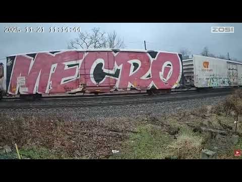 KCS Engines Pull NS Train! CSX + NS Trains In The Snow! CSX Trains At Night CSX Heritage Unit + More