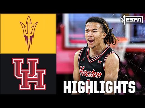 Arizona State Sun Devils vs. Houston Cougars | Full Game Highlights | ESPN College Basketball
