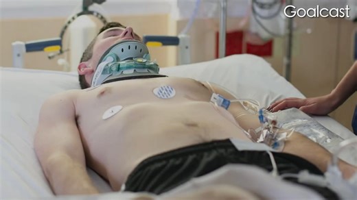 I was face down… motionless American football player's nightmare