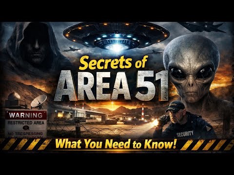 The Untold Secrets of Area 51 – UFOs, Aliens & Government Coverups