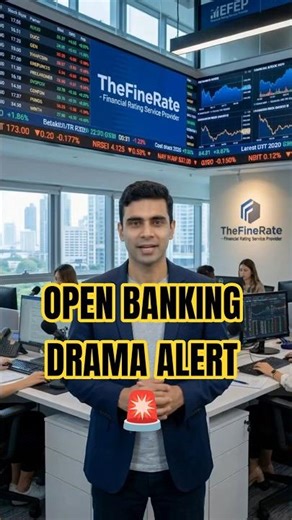 OPEN BANKING DRAMA ALERT 🚨 #fintech #trading #finhabits #fintechnews #stockmarket #futureoffinance