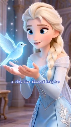 😱 The Blue Bird Changed the Princess’s Life Forever! 💙🕊️ #fairytalesstory #disney #frozen #foryou