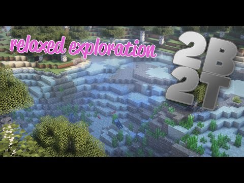 relaxing 2b2t exploring: episode 105 - old server lagging like its 2021
