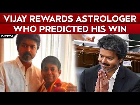 Vijay Latest News | Astrologer Behind Vijay's "Tsunami Victory" Gets Official Post
