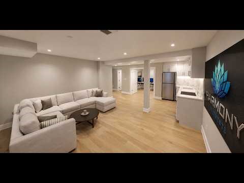 🎯 Luxury Basement Design Walkthrough in Vaughan | 3D Basement Rendering Tour