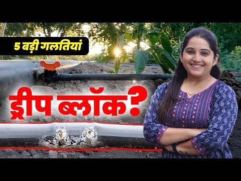 drip बार-बार चोक क्यों होती है? क्या है सही Pressure, Filter और Acid Treatment #dripirrigation