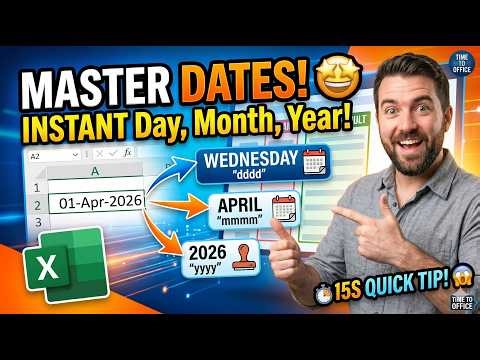 Date Formatting Practice in excel